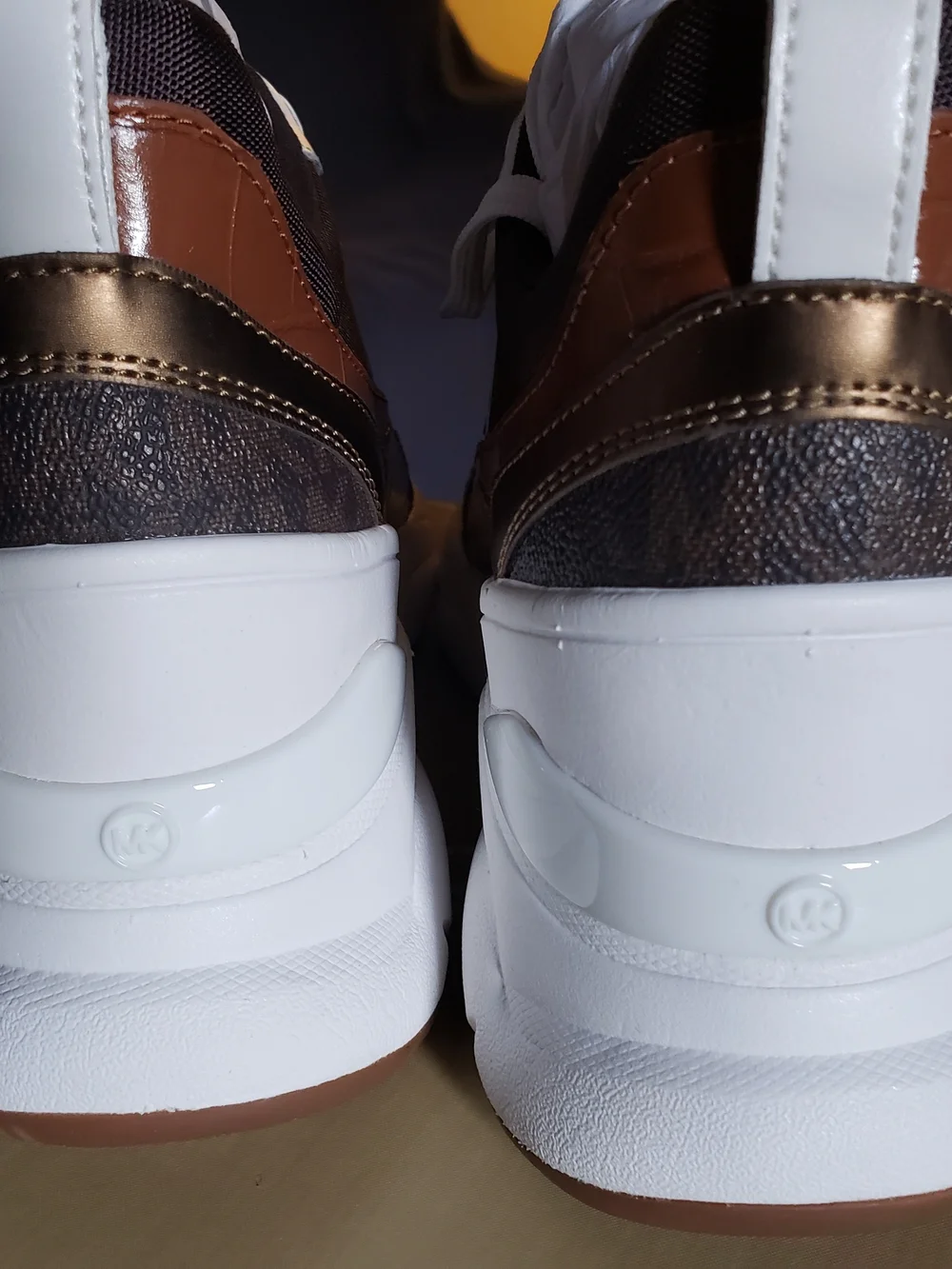 Michael kors Mickey Leather Trainer sz-8.5